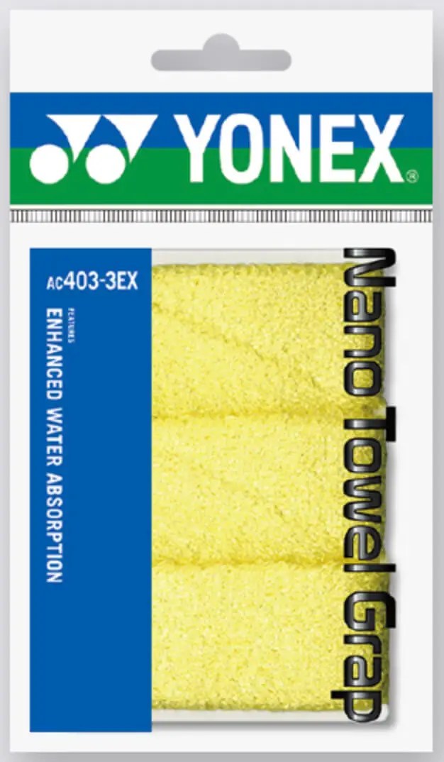 Yonex Towel Grip Replacement Cotton 100% Badminton Squash Orange 