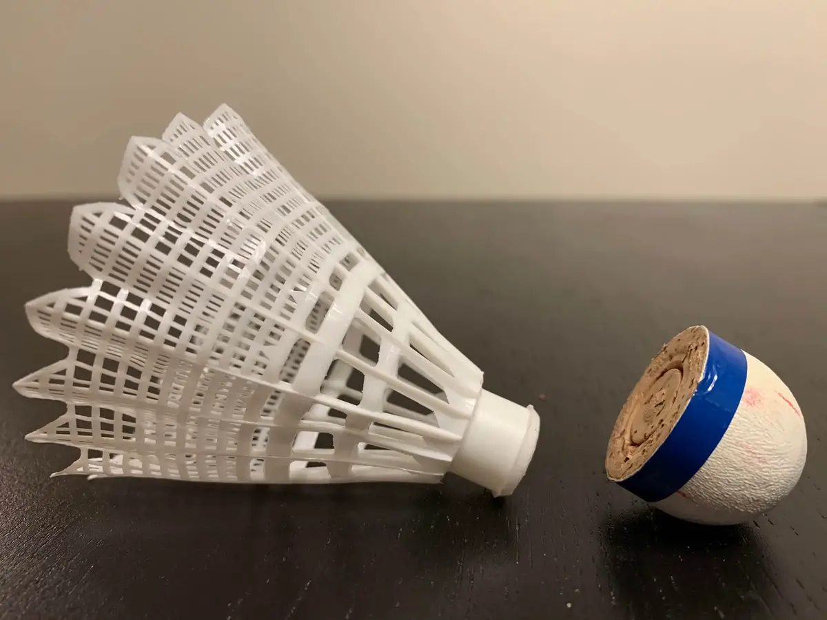 What Are The Parts Of A Badminton Birdie Badmintonbites