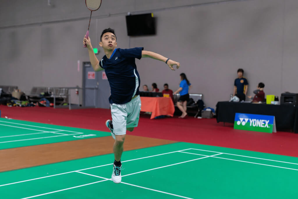Justin Ma Badminton Player