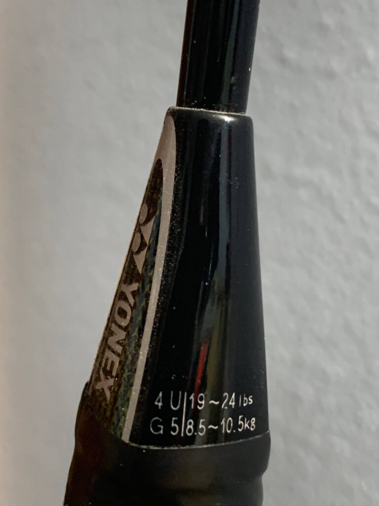 String Tension Recommendation on Racket
