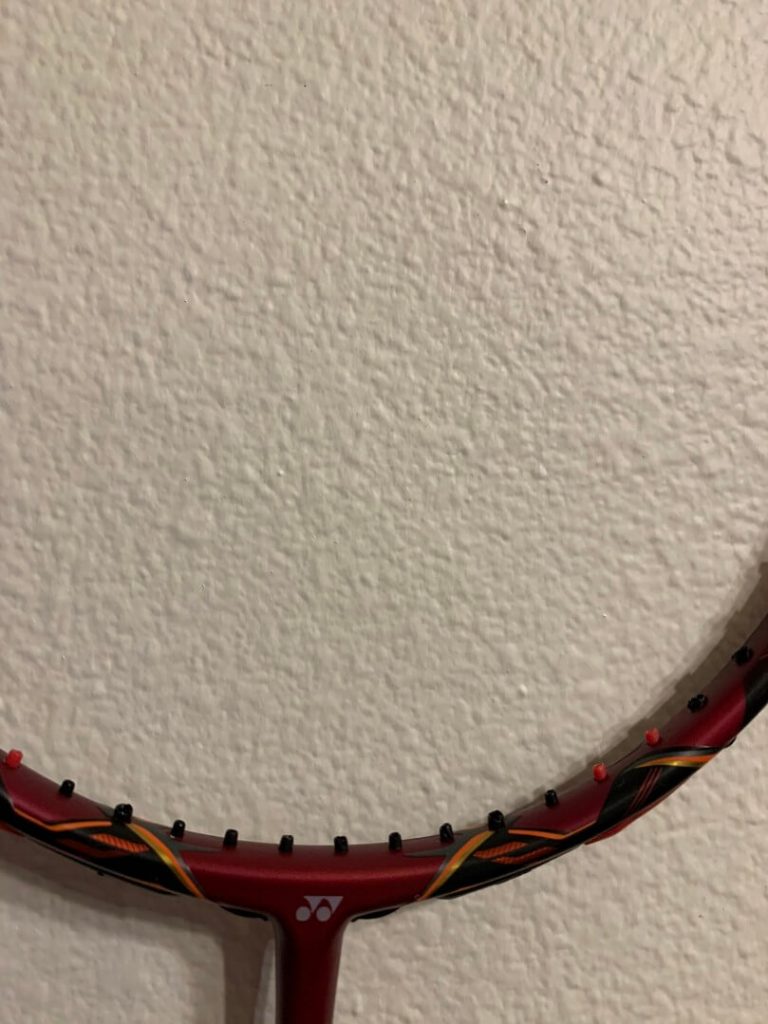 Badminton Grommets on Racket