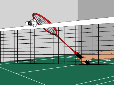 Hitting the Shuttle Before It Crosses The Net