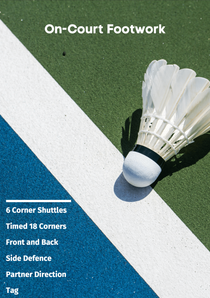 On-Court Footwork Table of Contents