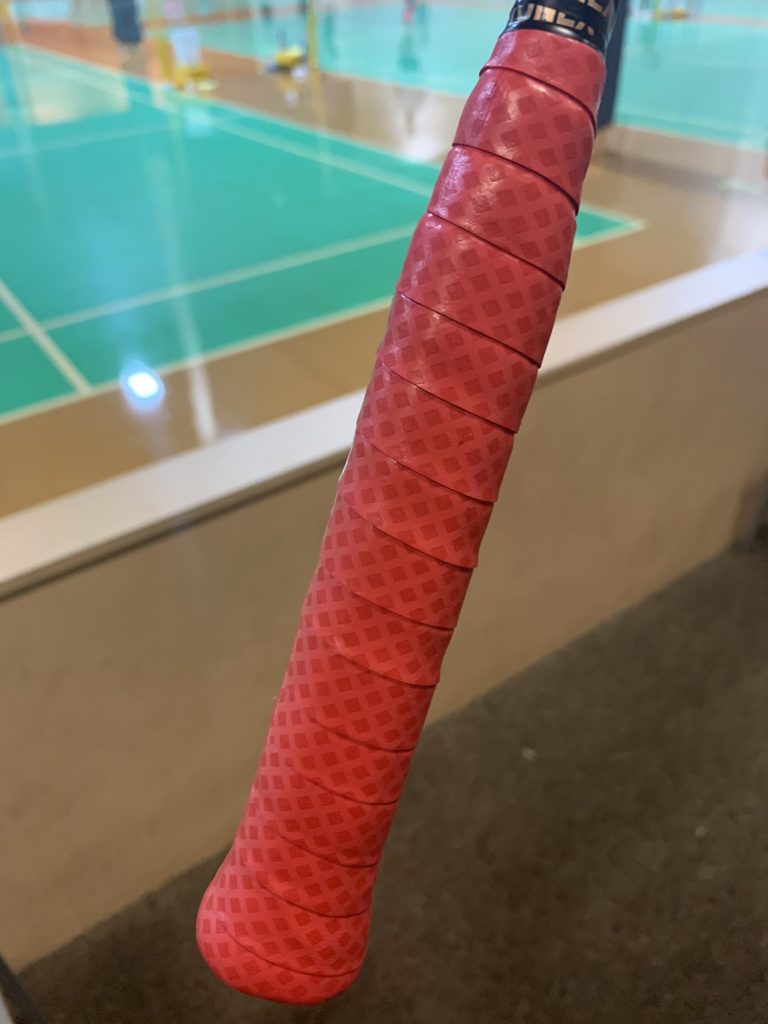 Freshly Applied Yonex Tacky Fit Grip