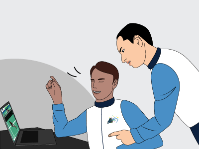Badminton Coaches Using Technology