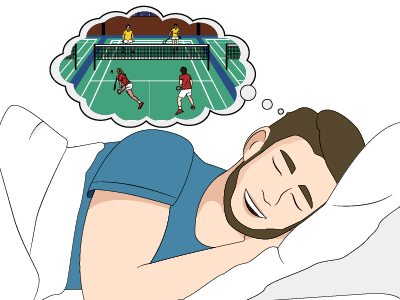 Badminton Gives You Better Sleep