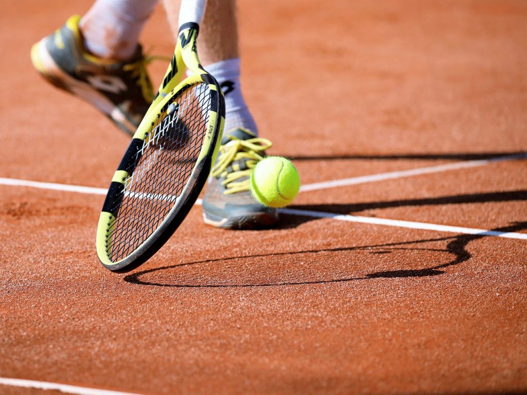 Tennis Racket and Ball