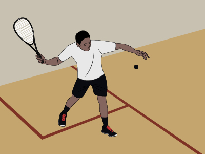 Service in Squash