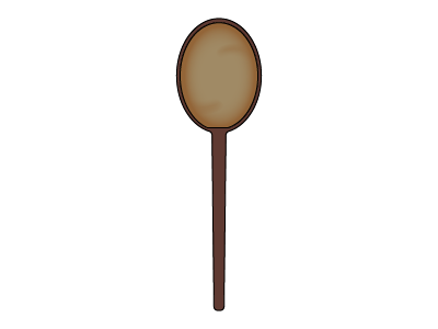 Battledore Racket (Oval shaped)