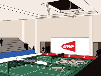 Equipment Malfunction (Collapsed Ceiling)