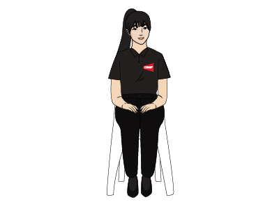 Service Judge Sitting Position