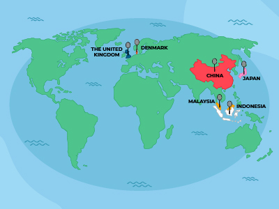Image with text - World Map