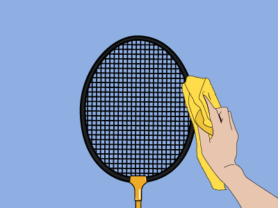 Clean the Strings and Grommets