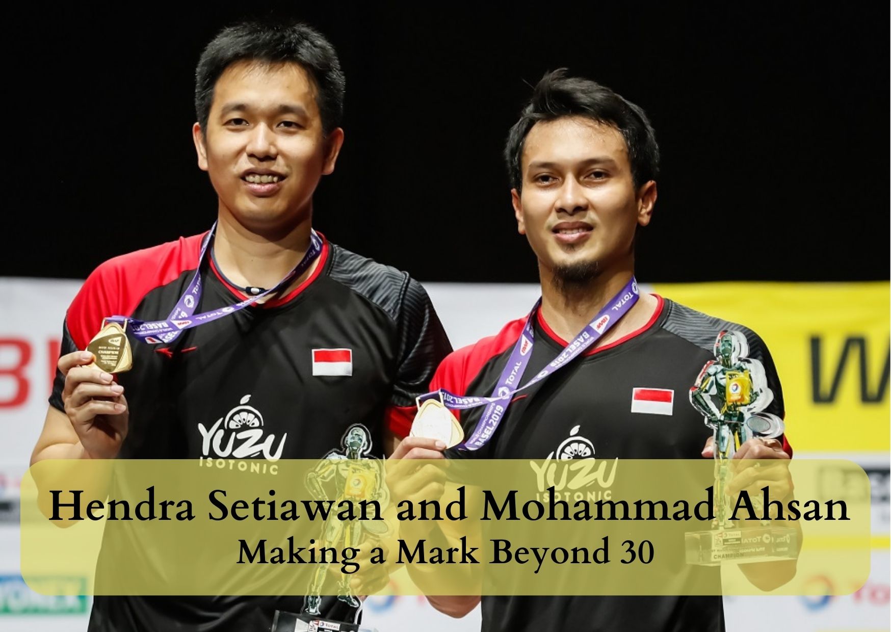 Ahsan and Setiawan practise World Championships